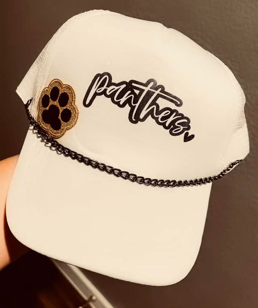 Panther Mascot Trucker Hat with Patch(es)